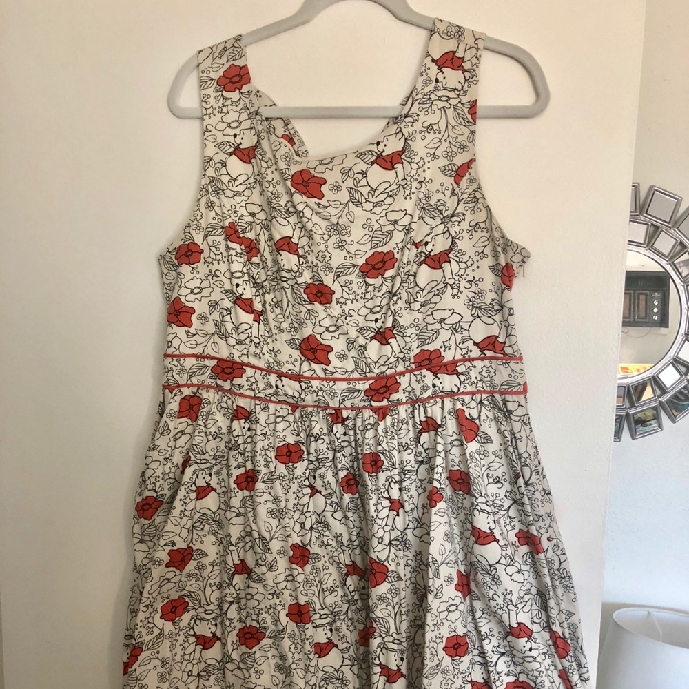 Disney Plus Size 18 Winnie the Pooh Dress Gay